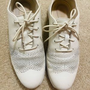 White casual shoes